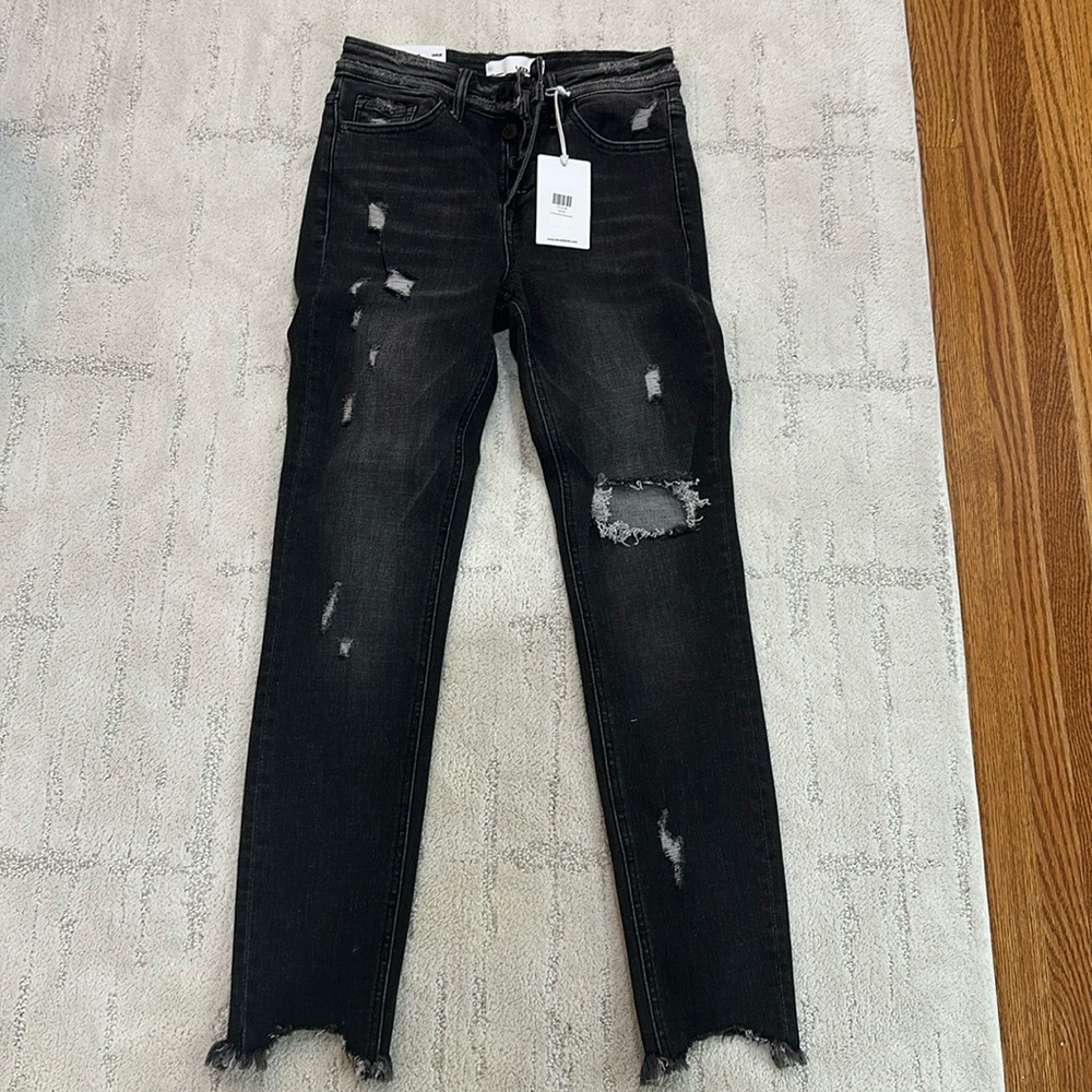 Vervet Size 25 light black jeans